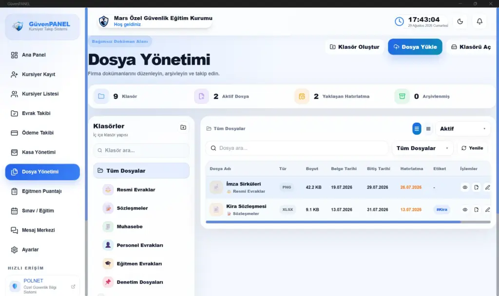 Dosya Yönetimi